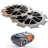 VarioSpike Spike-Räder für Segway Navimow Serie H – Traktionshilfe für Hang & nasses Gras