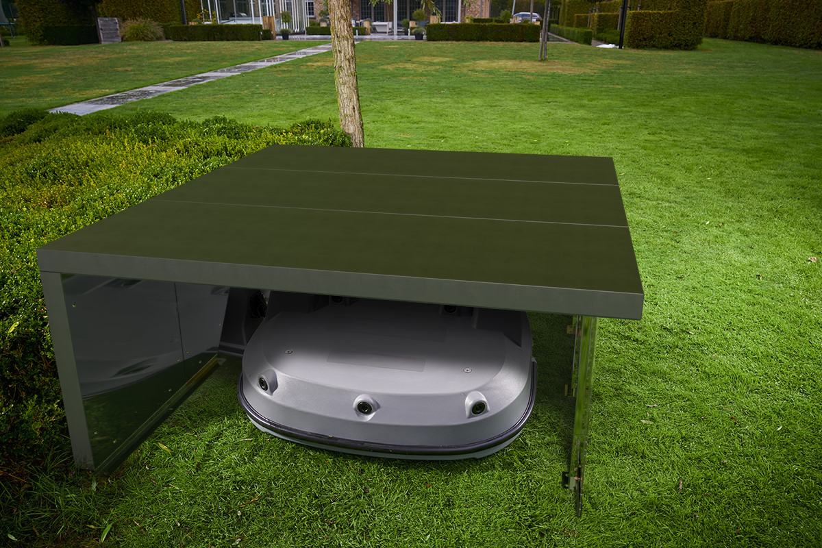 Big Light Garage für Bigmow Belrobotics Roboter-Rasenmäher
