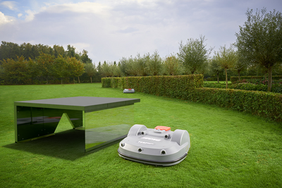 Big Light Garage für Bigmow Belrobotics Roboter-Rasenmäher