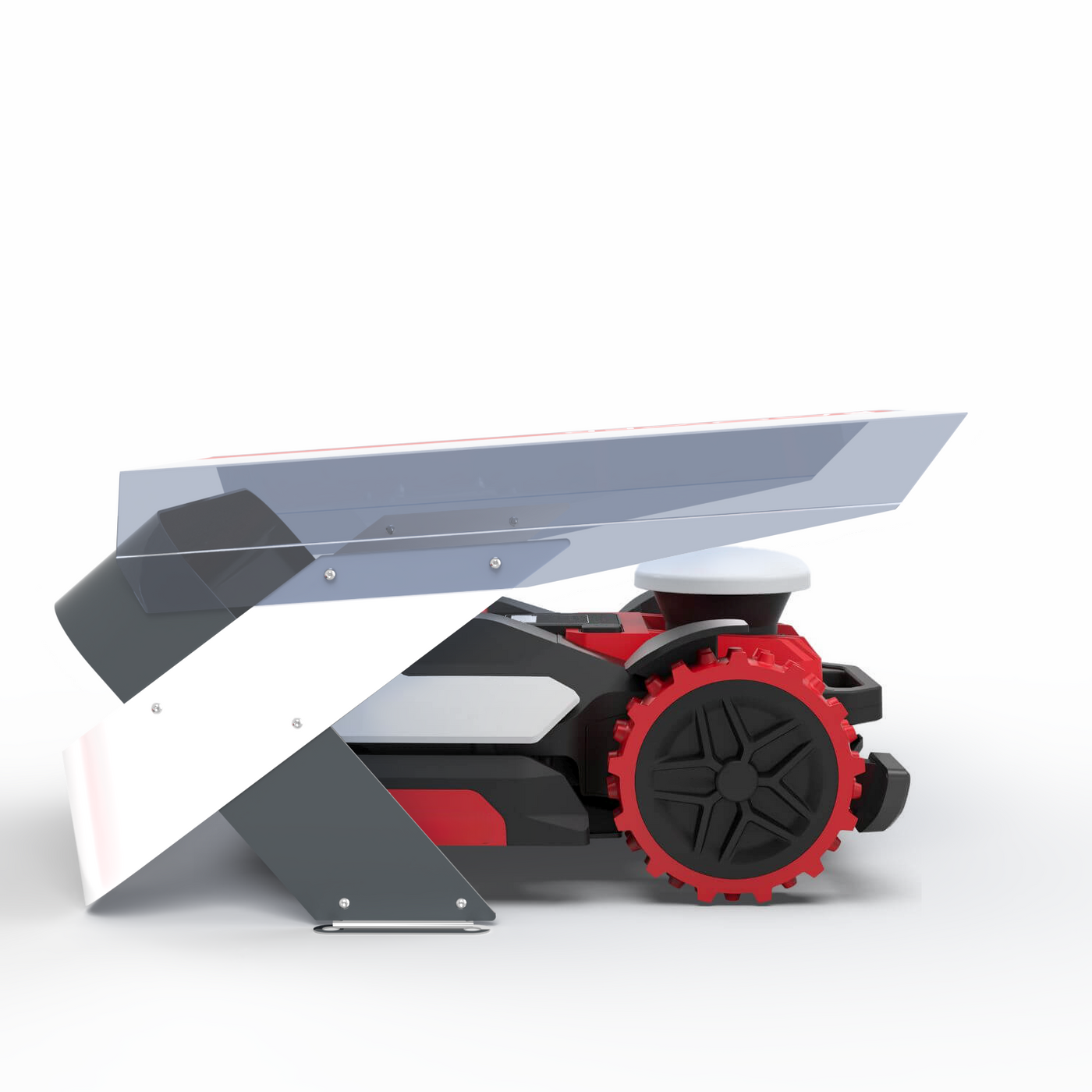 Garage Mobius für Kress Kress RTKn für Rasenflächen<5.000 m²